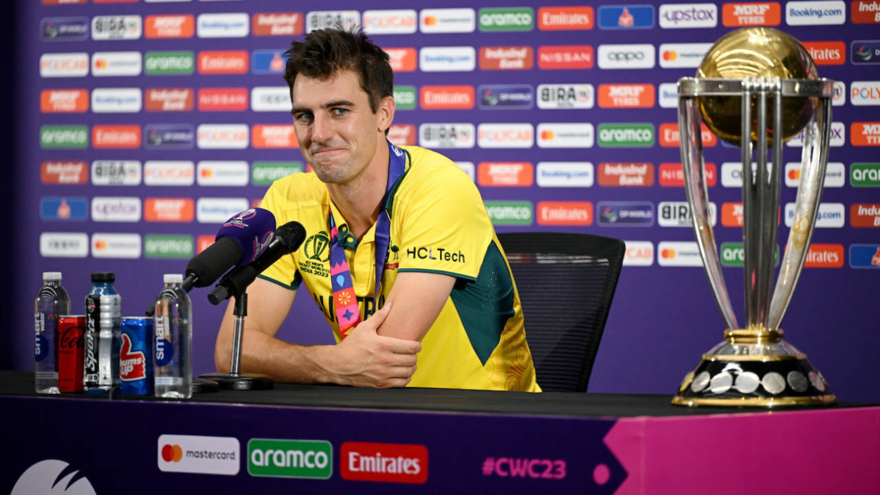 Pat Cummins has his eyes on the prize even after winning it, India vs Australia, Men's ODI World Cup final, Ahmedabad, November 19, 2023