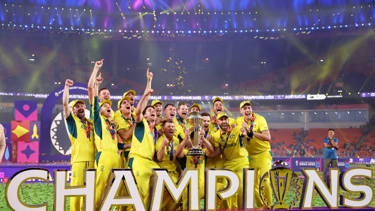 Presenting Australia, World Cup champions of 2023!
