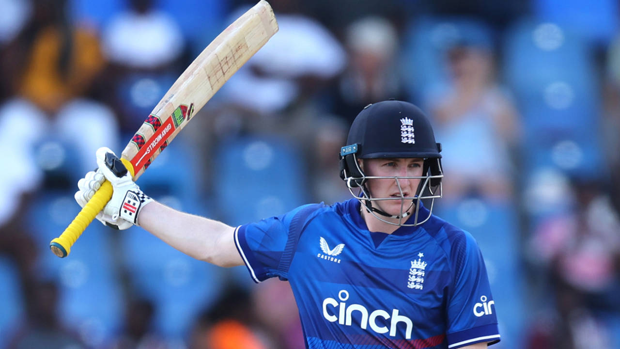 Harry Brook notched a half-century in England's defeat in the first ODI&nbsp;&nbsp;&bull;&nbsp;&nbsp;Getty Images