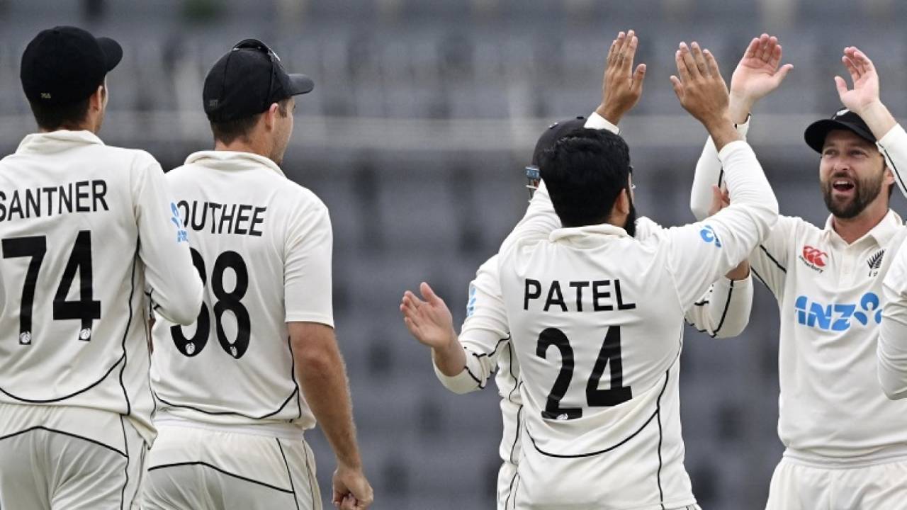 Ajaz Patel struck in the first over of Bangladesh's second innings, Bangladesh vs New Zealand, 2nd Test, Mirpur, 3rd day, December 8, 2023