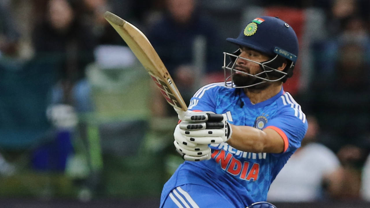 Rinku Singh scored his first international half-century, South Africa vs India, 2nd T20I, Gqeberha, December 12, 2023