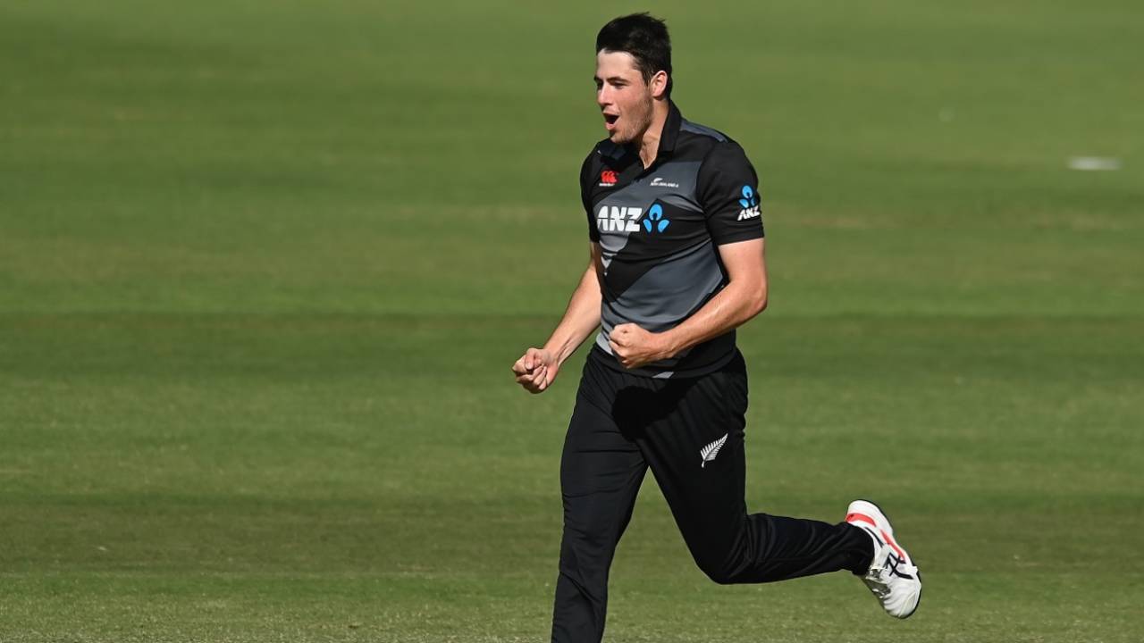 Will O'Rourke has the ability to generate steep bounce, Australia A vs NZ A, 2nd unofficial ODI, Brisbane