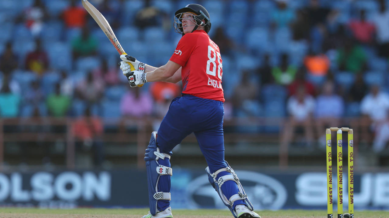 Harry Brook launched the final over for 24, West Indies vs England, 3rd T20I, Grenada, December 16, 2023