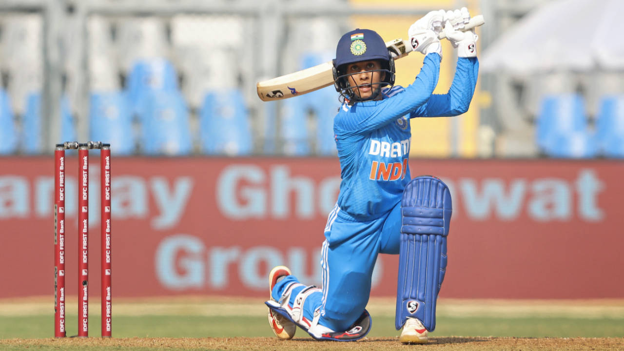 Jemimah Rodrigues was busy at the crease, India vs Australia, 1st Women's ODI, Mumbai, December 28, 2023