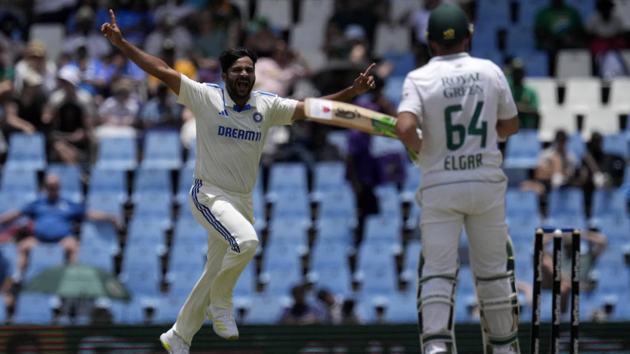 Shardul Thakur ended Dean Elgar's vigil after a magnificent 185, South Africa vs India, 1st Test, Centurion, 3rd day, December 28, 2023