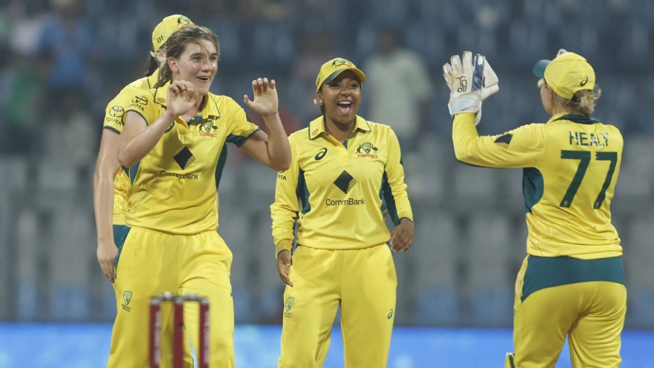 Annabel Sutherland made it tough for India to score at the death&nbsp;&nbsp;&bull;&nbsp;&nbsp;BCCI
