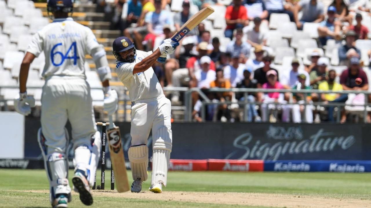 Rohit Sharma wasn't hanging around, South Africa vs India, 2nd Test, Cape Town, 2nd day, January 4, 2024