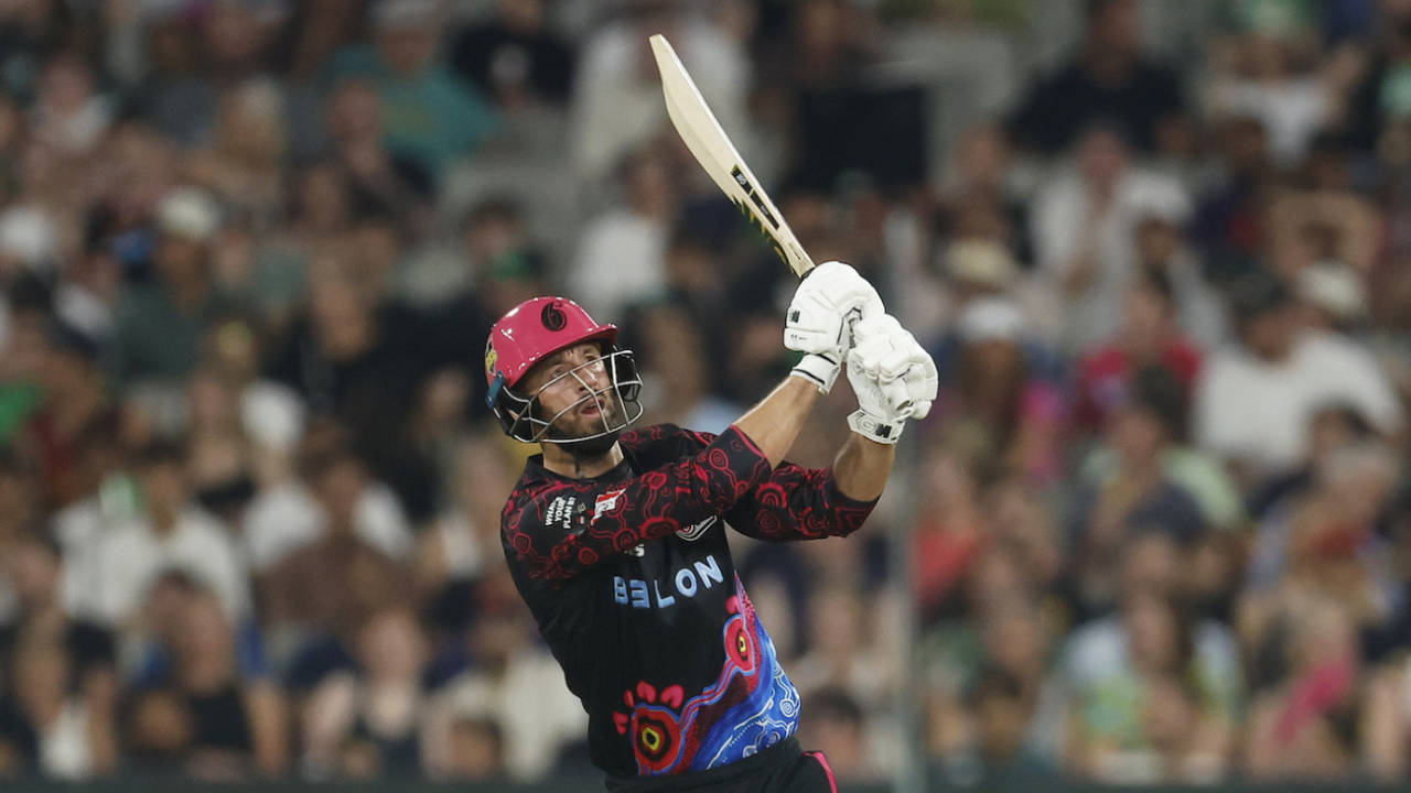 James Vince top-scored in the chase with a 57-ball 79, Melbourne Stars vs Sydney Sixers, BBL, Melbourne, January 6, 2024