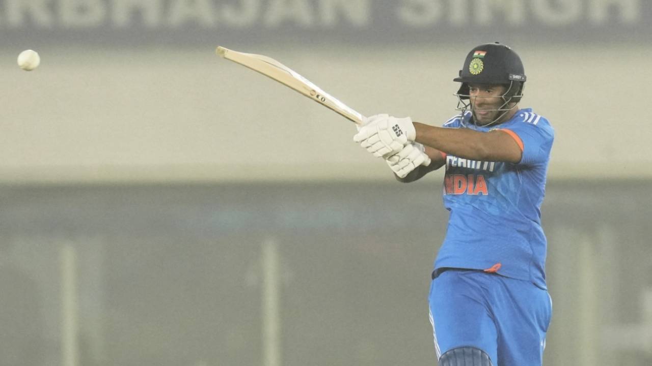 Shivam Dube made a strong impression in the middle order, India vs Afghanistan, 1st T20I, Mohali, January 11, 2024