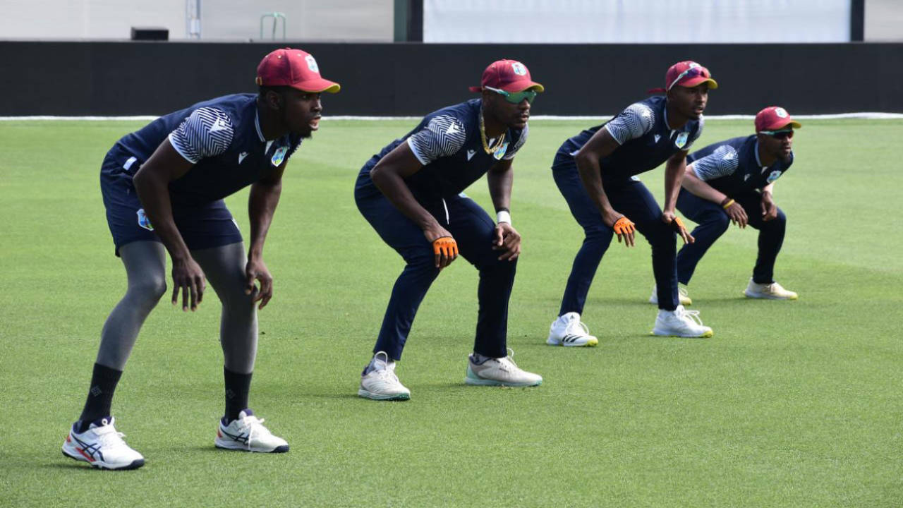 West Indies train ahead of the first Test, Adelaide, January 14, 2023