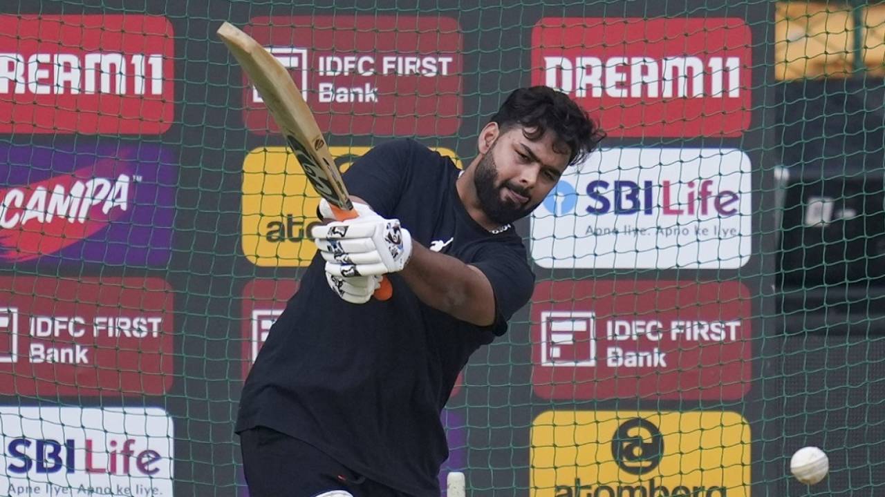 Rishabh Pant required a ligament reconstruction surgery after an accident in December 2022&nbsp;&nbsp;&bull;&nbsp;&nbsp;PTI 