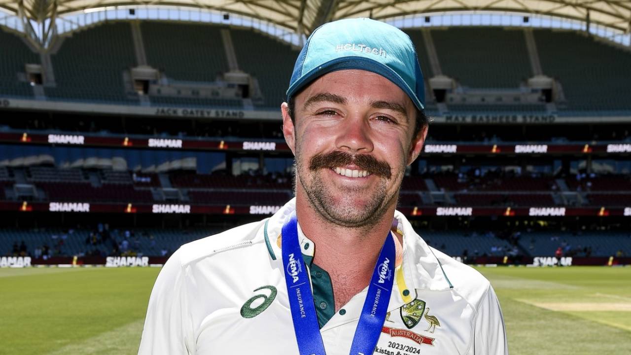 Travis Head was named Player of the Match for his 119, Australia vs West Indies, 1st Test, Adelaide, 3rd day, January 19, 2024