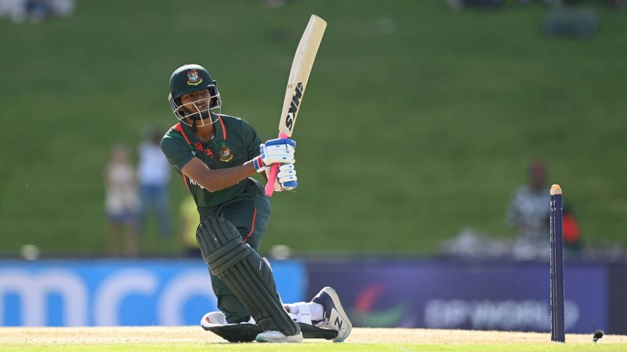 Mohammad Shihab James scored a half-century, Bangladesh vs India, Under-19 World Cup, Bloemfontein, January 20, 2024