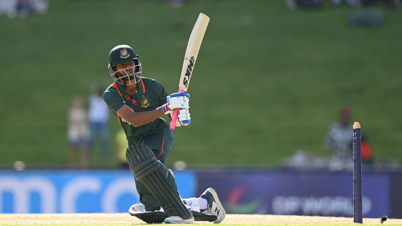 Mohammad Shihab James scored a half-century, Bangladesh vs India, Under-19 World Cup, Bloemfontein, January 20, 2024