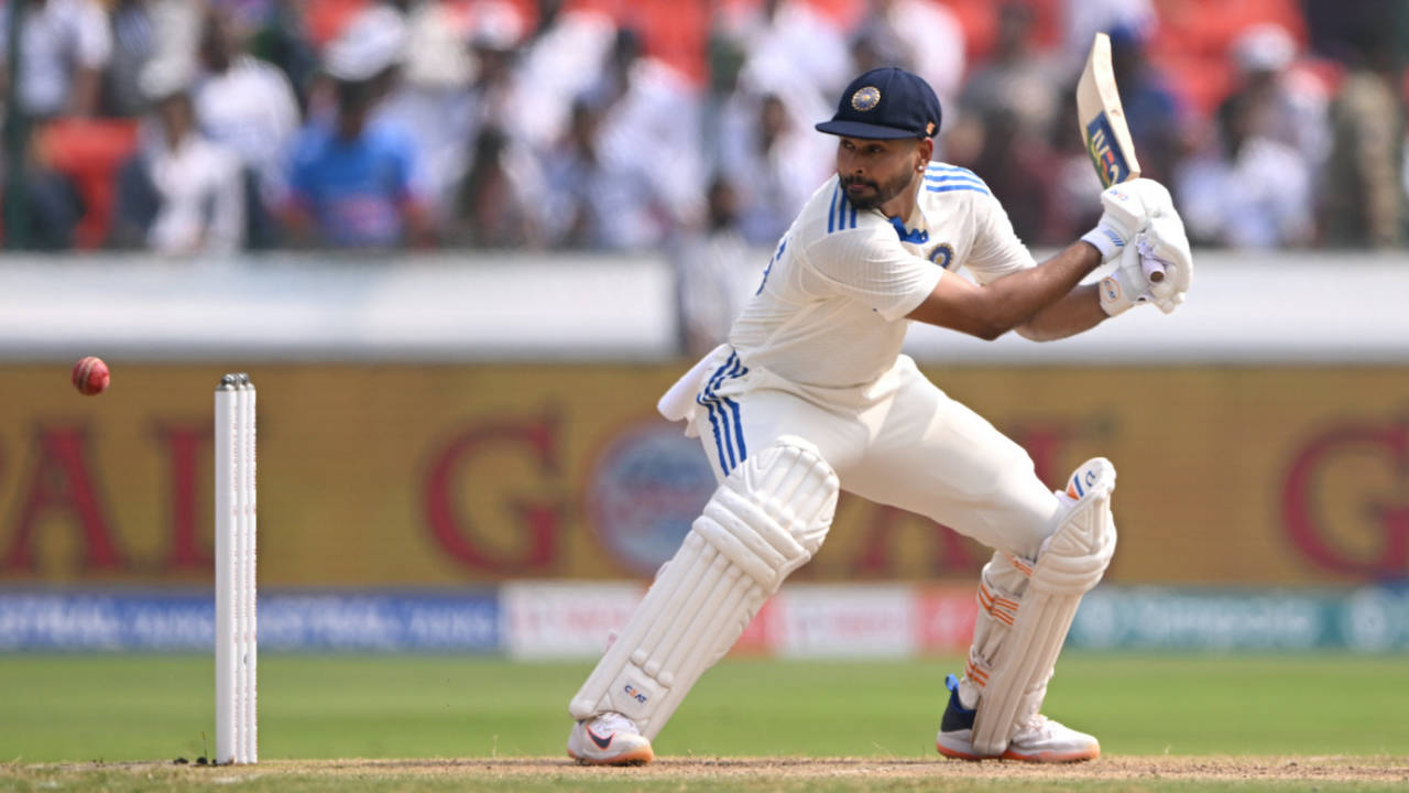 Shreyas Iyer was comfortable against spin, India vs England, 1st Test, Hyderabad, 2nd day, January 26, 2024