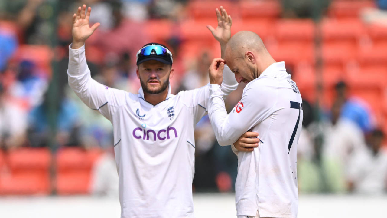 Jack Leach was often in the game but didn't find much luck or support&nbsp;&nbsp;&bull;&nbsp;&nbsp;Getty Images