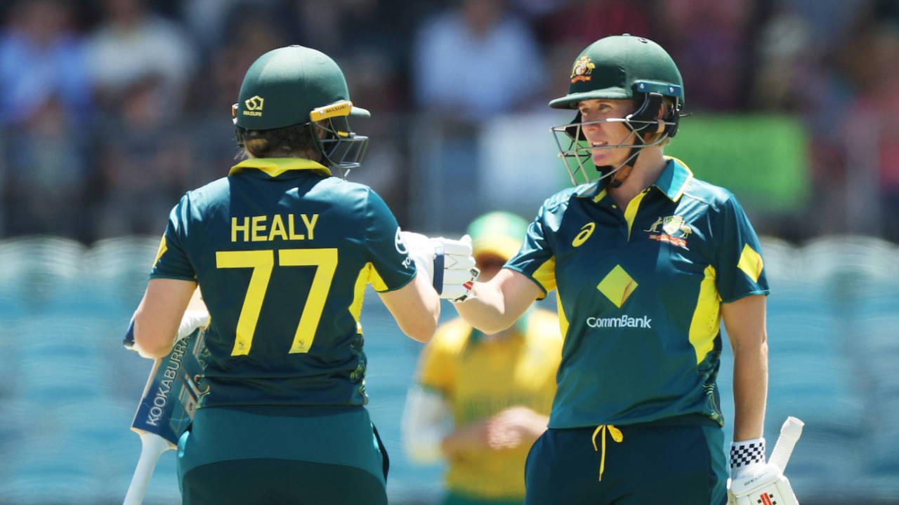 The opening stand between Alyssa Healy and Beth Mooney did a lot of damage&nbsp;&nbsp;&bull;&nbsp;&nbsp;Getty Images