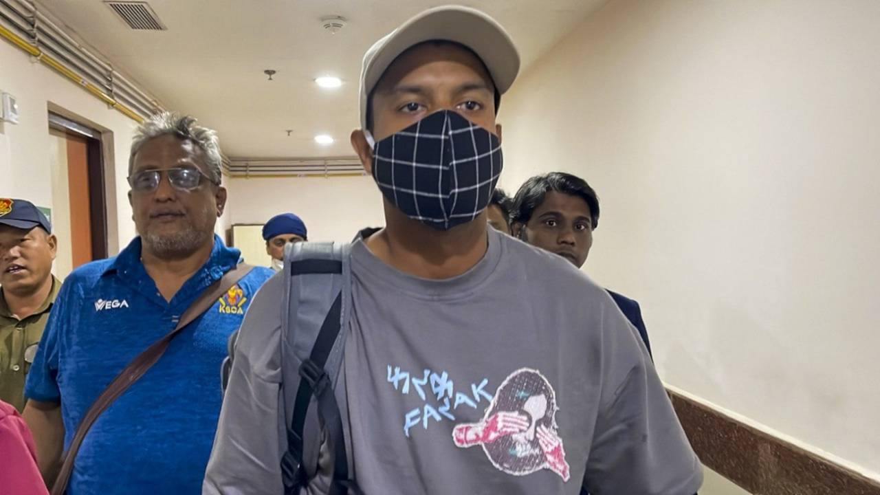 Mayank Agarwal leaves the hospital in Agartala, Agartala, January 31, 2024