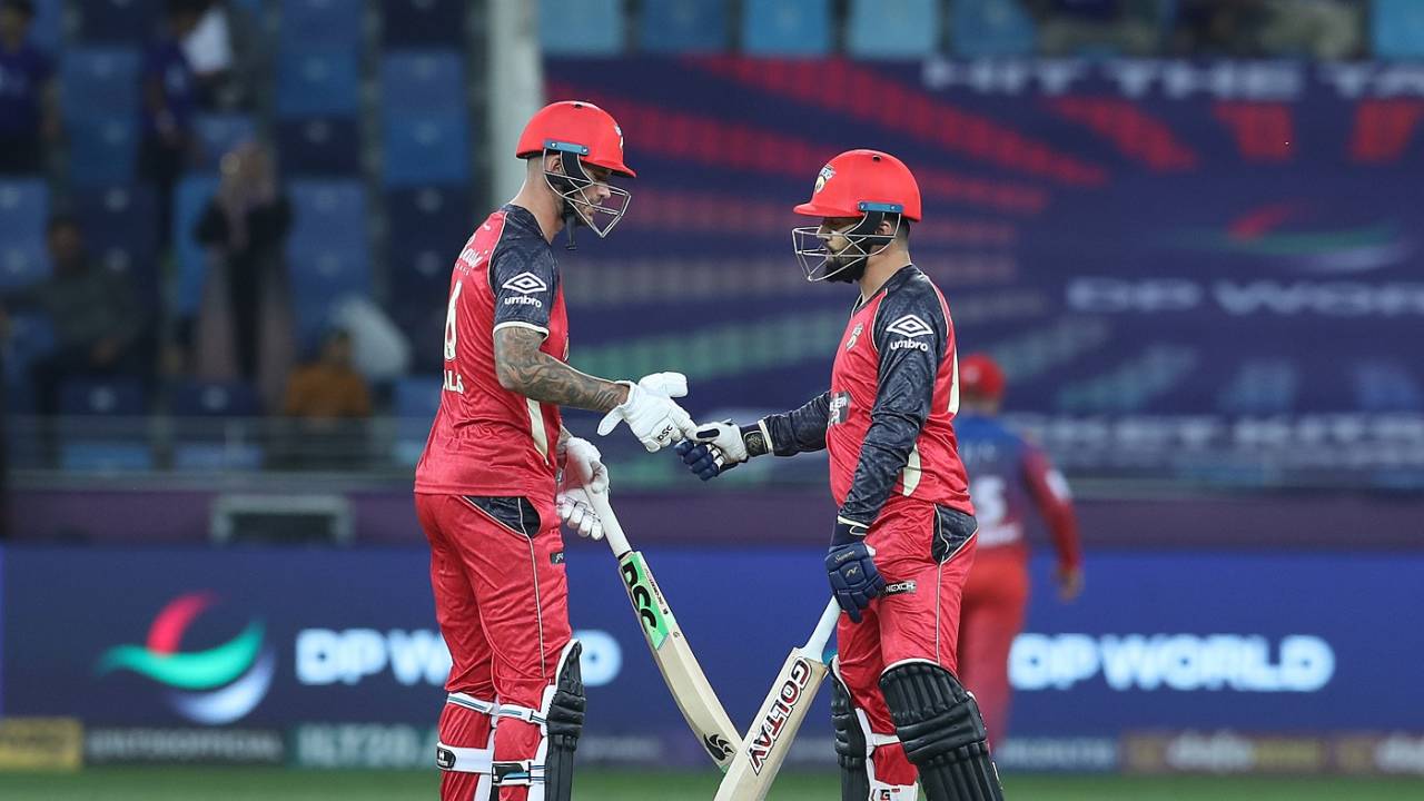Alex Hales and Rohan Mustafa powered Desert Vipers to 169

