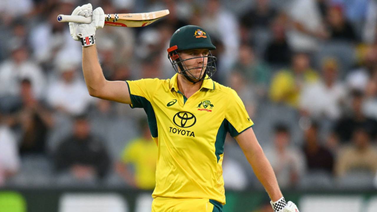 Cameron Green reached fifty in 61 balls, Australia vs West Indies, 1st ODI, Melbourne, February 02, 2024