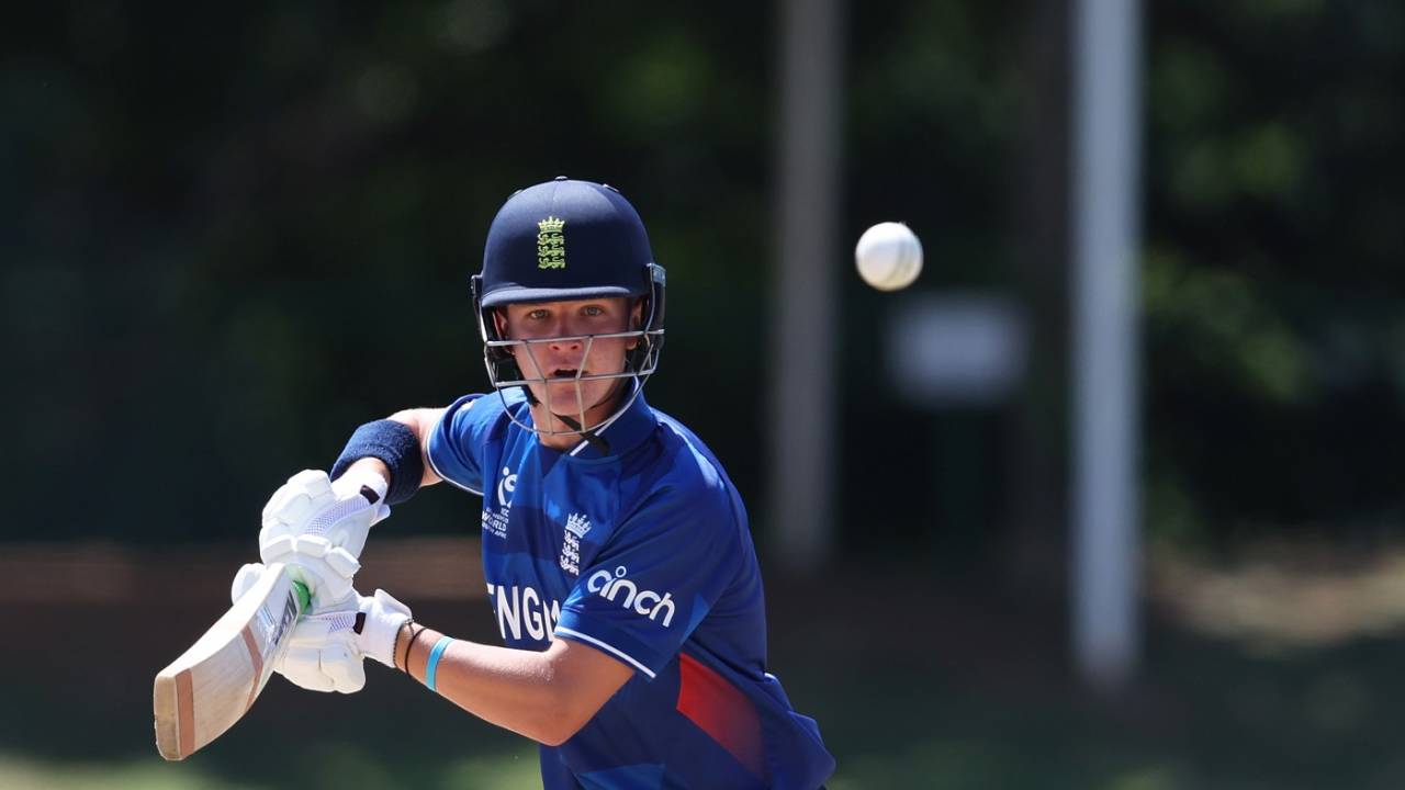 Jayden Denly was slow to begin, England U-19 vs Zimbabwe U-19, ICC Men's U-19 World Cup, Potchefstroom, February 3, 2024