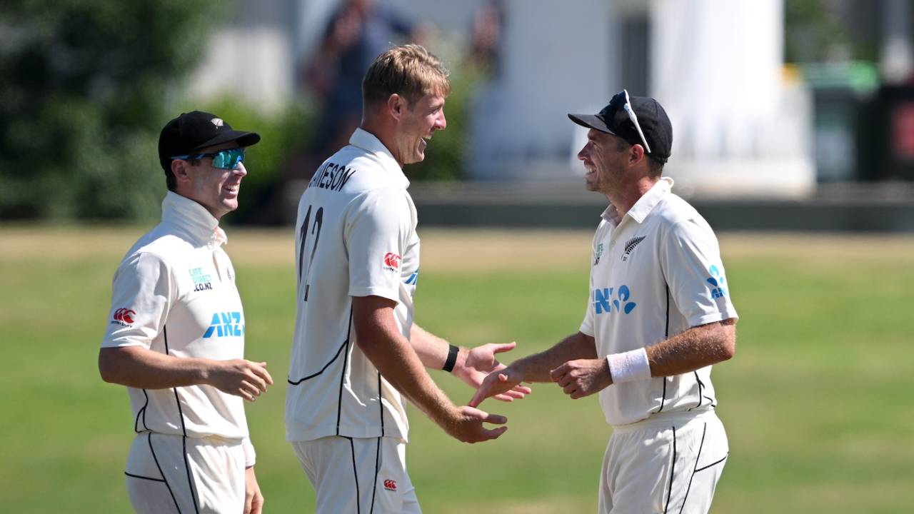 Kyle Jamieson removed the dangerous David Bedingham in the over after tea, New Zealand vs South Africa, 1st Test, Mount Maunganui, 4th day, February 7, 2024