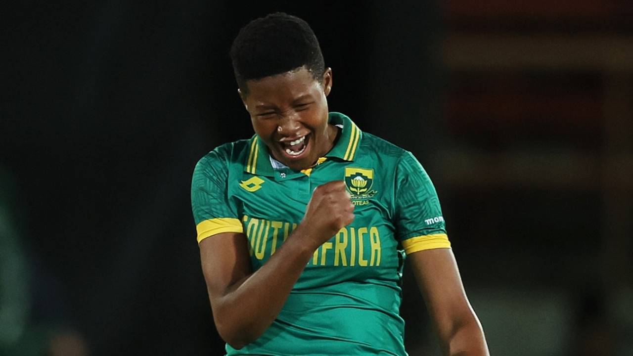 Ayanda Hlubi dismissed Ellyse Perry for her first ODI wicket, Australia vs South Africa, 2nd ODI, Sydney, February 7, 2024
