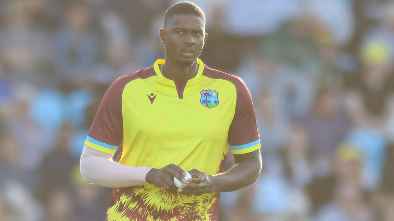 Jason Holder was back for West Indies, Australia vs West Indies, 1st T20I, Hobart, February 9, 2024