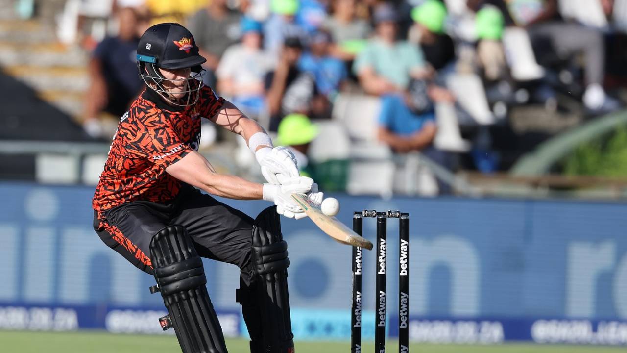 Tom Abell brought out his scoops early on, Sunrisers East Cape vs Durban's Super Giants, SA20, final, February 10, 2024