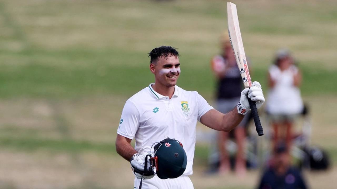 David Bedingham took 127 balls to bring up his hundred, New Zealand vs South Africa, 2nd Test, Hamilton, 3rd day, February 15, 2024