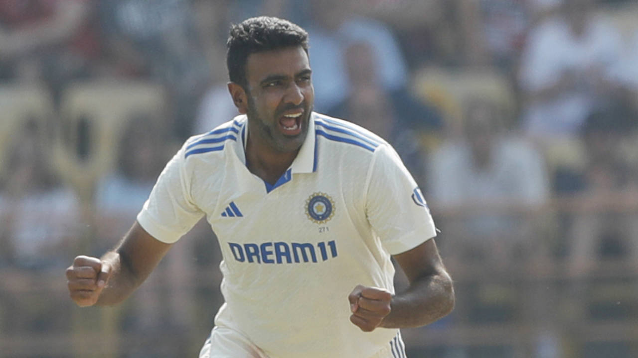 R Ashwin had taken his 500th Test wicket on the second day in Rajkot  •  BCCI