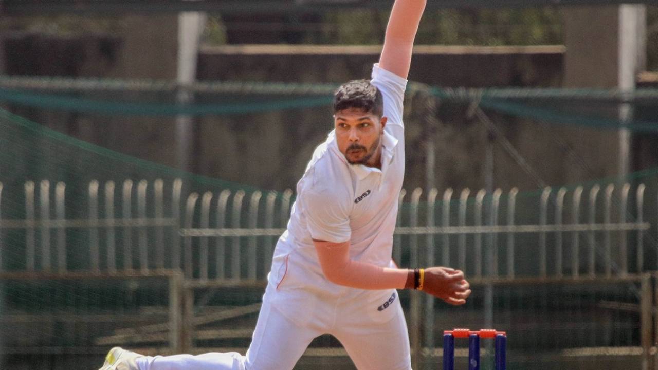 Umesh Yadav in action for Vidarbha, Vidarbha vs Haryana, 3rd day, Ranji Trophy 2023-24, Nagpur, February 18, 2024