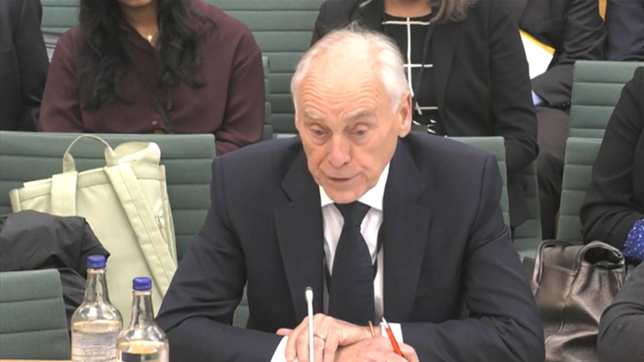 Colin Graves, Yorkshire chairman, speaking to the Digital, Culture, Media and Sport Select Committee at the House of Commons, London, February 20, 2024