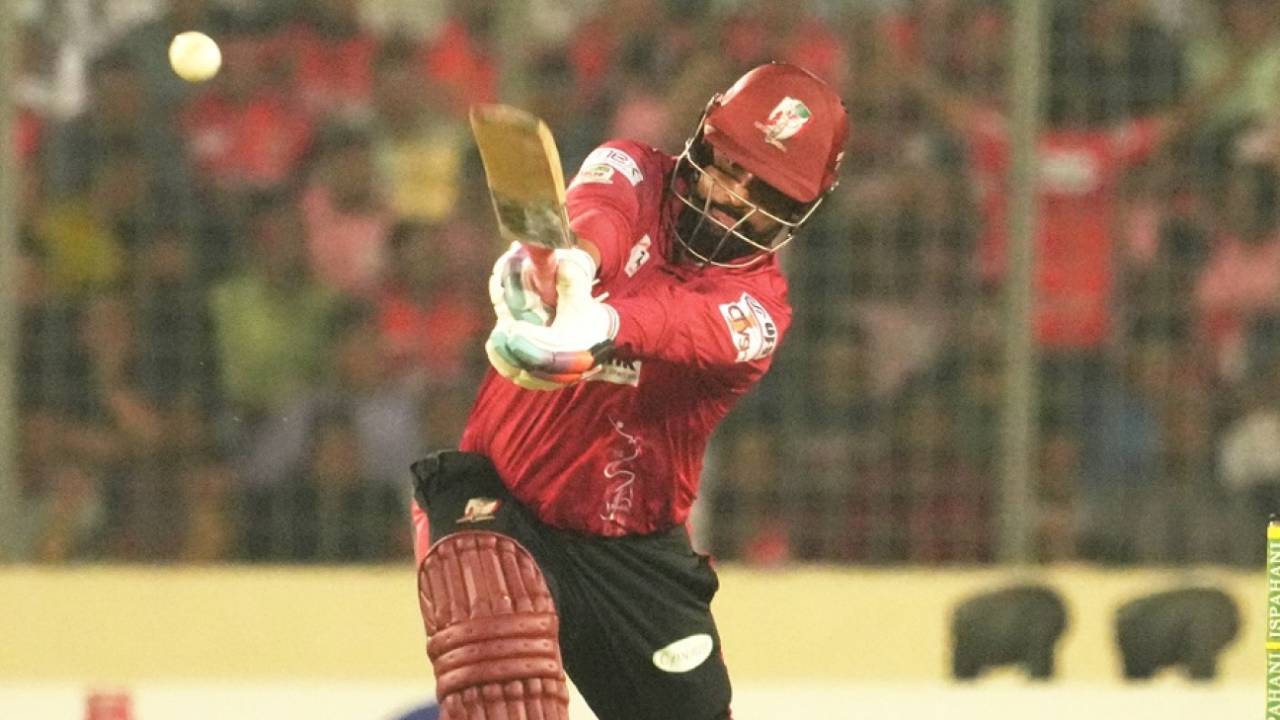 Tamim Iqbal struck 39 off 26 balls to lead Fortune Barishal's chase, Comilla Victorians vs Fortune Barishal, BPL 2024 final, Mirpur, March 1, 2024