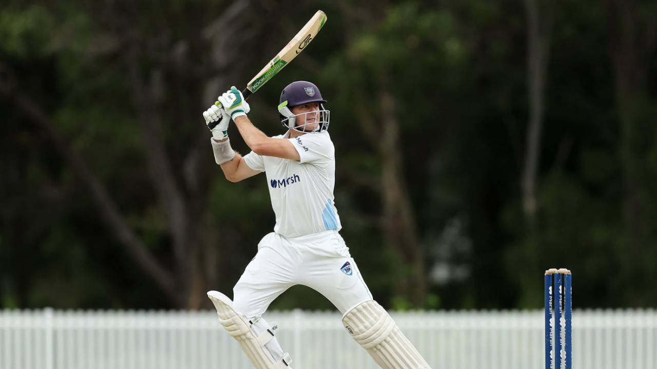 Daniel Hughes led New South Wales' reply, New South Wales vs South Australia, Sheffield Shield, Cricket Central, March 2, 2024