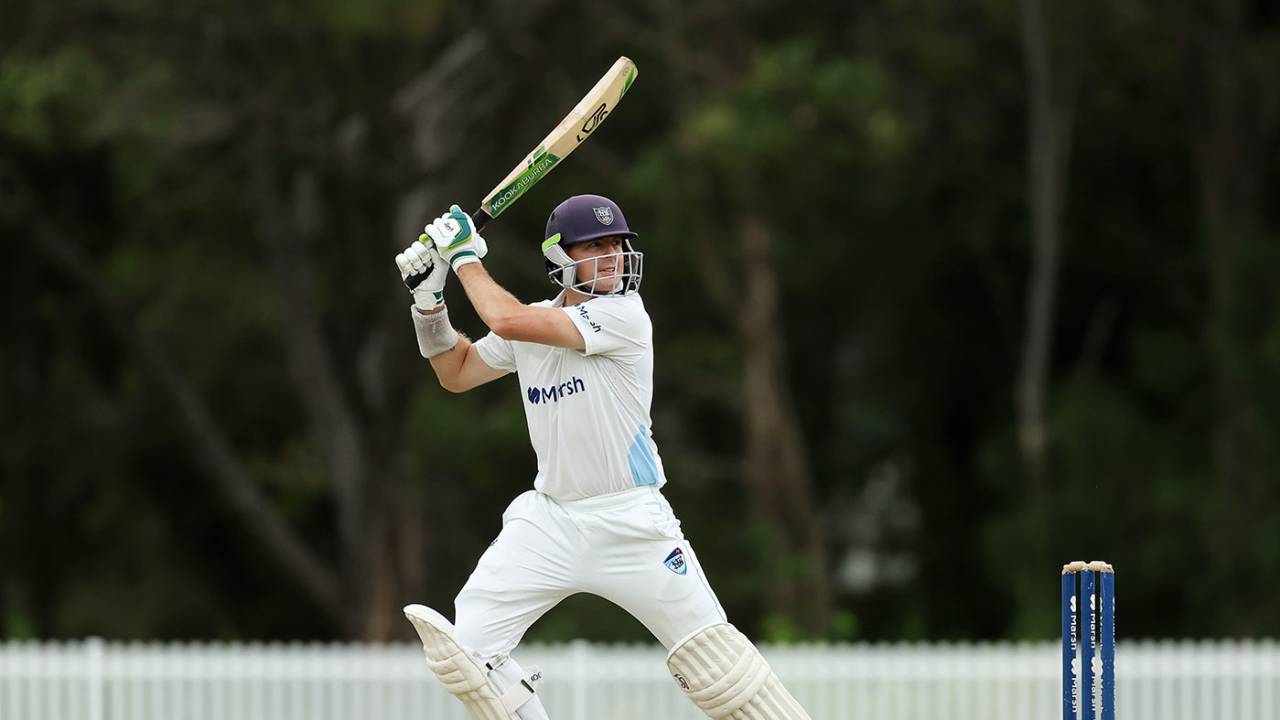 Daniel Hughes led New South Wales' reply, New South Wales vs South Australia, Sheffield Shield, Cricket Central, March 2, 2024