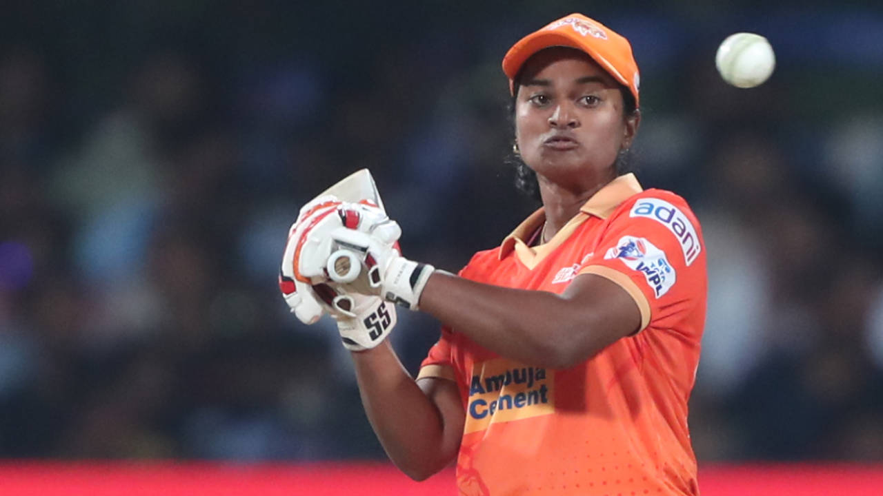 D Hemalatha played a quick hand of 31 not out, Royal Challengers Bangalore vs Gujarat Giants, WPL 2024, Bengaluru, February 27, 2024