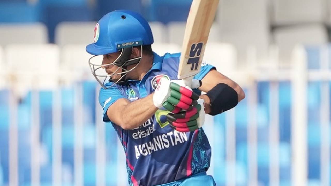 Rahmanullah Gurbaz hit his sixth ODI hundred, Afghanistan vs Ireland, 1st ODI, Sharjah, March 7, 2024