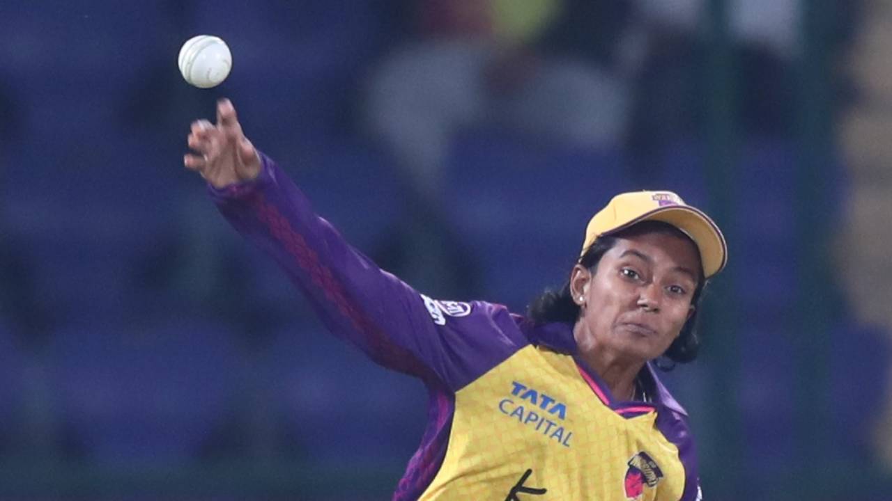 Uma Chetry was on her WPL debut, UP Warriorz vs Mumbai Indians, WPL 2024, Delhi, March 7, 2024
