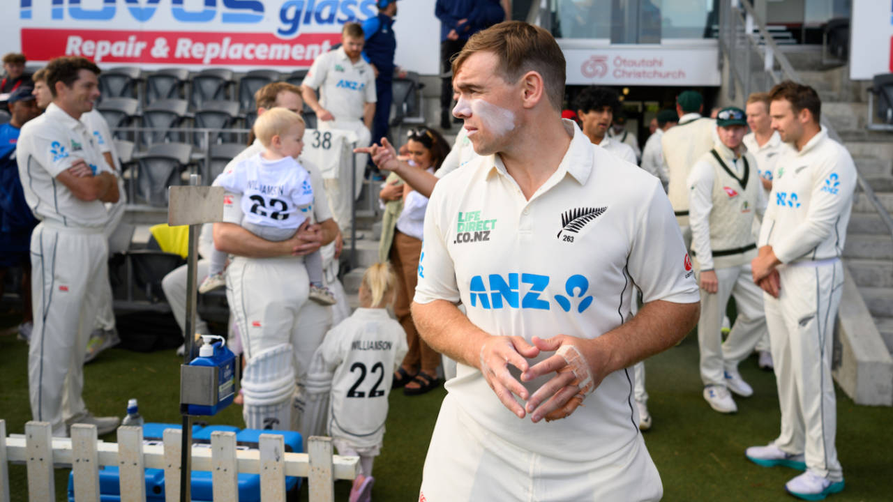 Tom Latham got a start but couldn't convert it, New Zealand vs Australia, 2nd Test, Christchurch, March 8, 2024