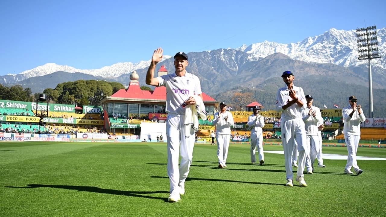 James Anderson walks off with 700 wickets in the bag, India vs England, 5th Test, Dharamsala, 3rd day, March 9, 2024