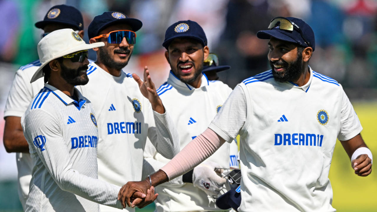Jasprit Bumrah led India with Rohit Sharma sitting out the day with a stiff back, India vs England, 5th Test, Dharamsala, 3rd day, March 9, 2024