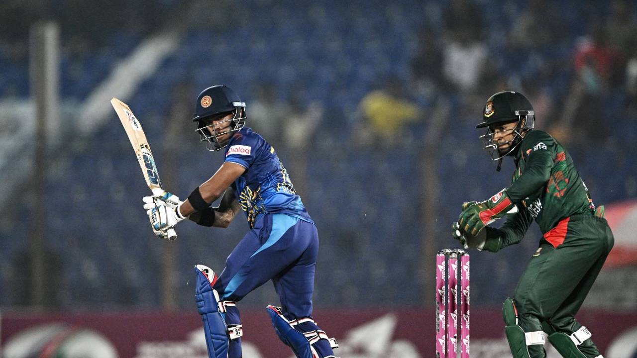 Pathum Nissanka scored fluently in the second ODI