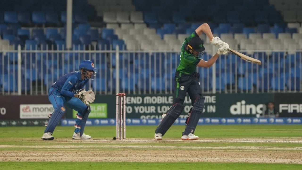 Harry Tector made a half-century, Afghanistan vs Ireland, 1st T20I, Sharjah, March 15, 2024