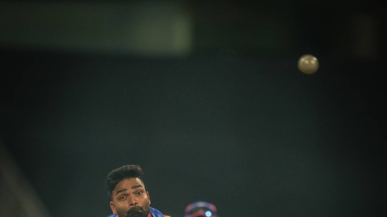 Kumar Kartikeya bowls in the nets, IPL 2024, Mumbai, March 15, 2024