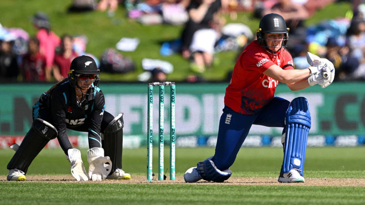 Heather Knight scored a brisk half-century, New Zealand vs England, 1st T20I, Dunedin, March 19, 2024