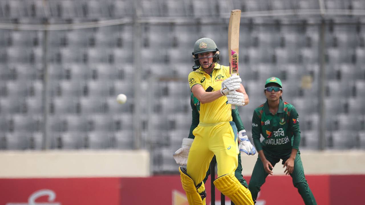 Ellyse Perry guided Australia's chase, Bangladesh vs Australia, 2nd ODI, Mirpur, March 24, 2024