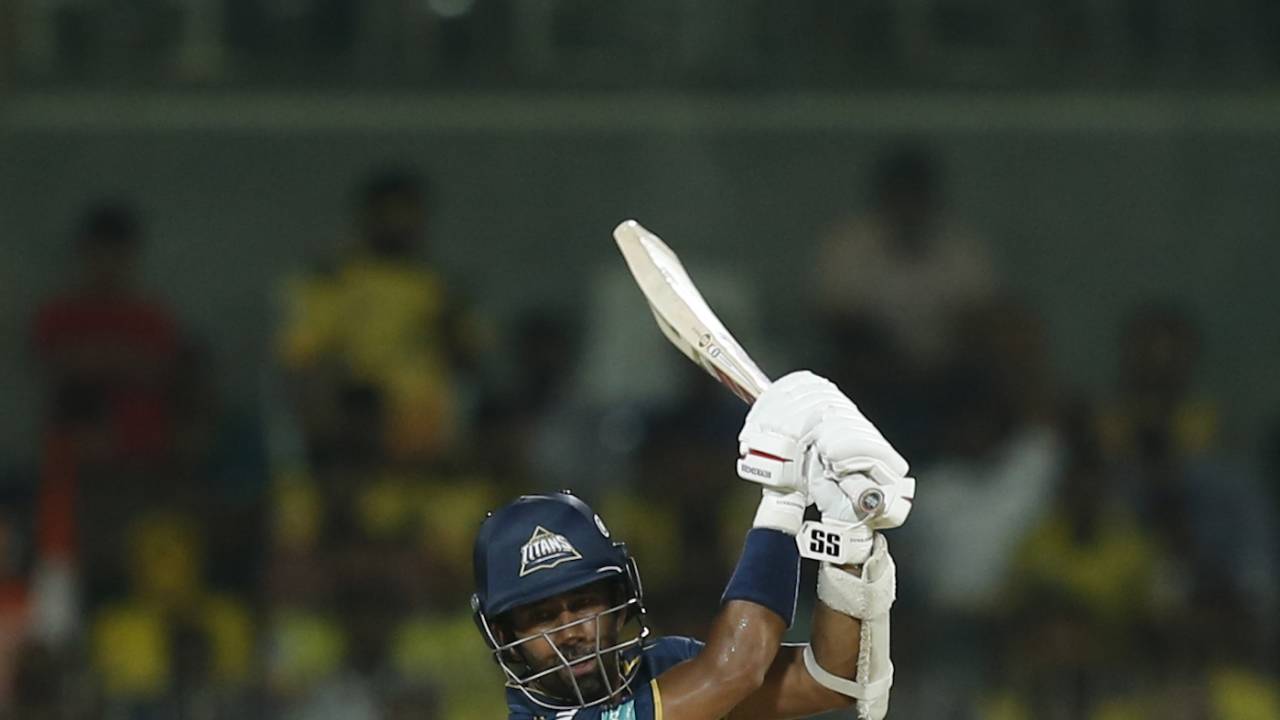 Wriddhiman Saha was responsible for most of Titans' early runs