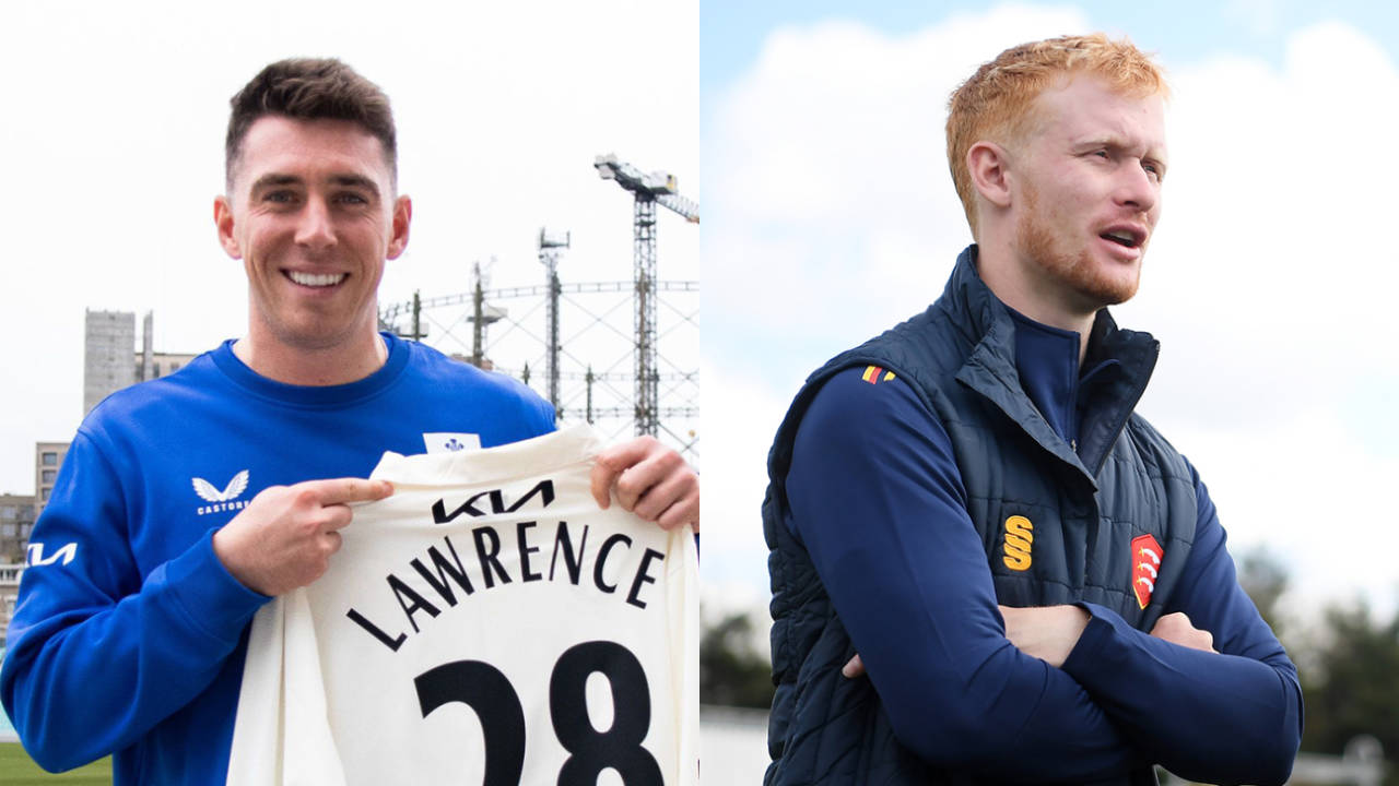 Dan Lawrence and Jordan Cox have made high-profile transfers&nbsp;&nbsp;&bull;&nbsp;&nbsp;Adam Sofroniou/Surrey CCC and Getty Images