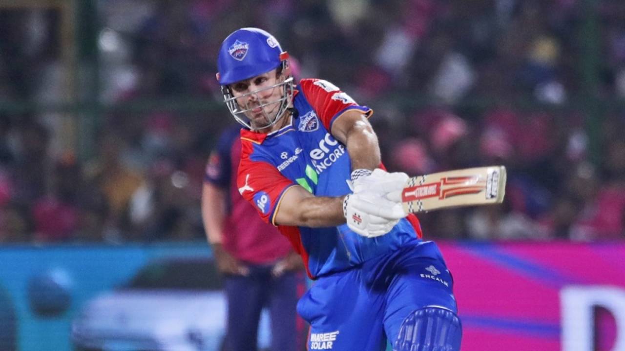 Mitchell Marsh started IPL 2024 as an opener but moved down once Prithvi Shaw came in&nbsp;&nbsp;&bull;&nbsp;&nbsp;Associated Press